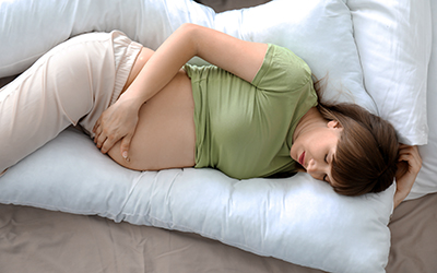 acupuncture-for-insomnia-during-pregnancy-sleep-disorder-san-diego-lady-sleeping